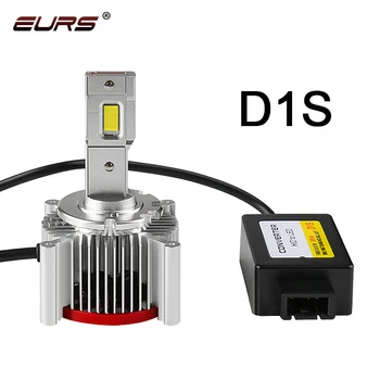 EURS D1S D2S D3S LED Canbus headllamp D4S D8S D5S Auto gaismas 70 W 17200LM Lampas 12V 24V LED 6000K spuldzes, Automašīnu D1R D2R D3R D4R