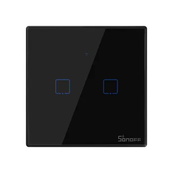 Sonoff T3 ES 2C TX Smart Wifi Sienas Touch Slēdzis Ar Robežu 433 RF/Balss/APP/Touch Kontroli 