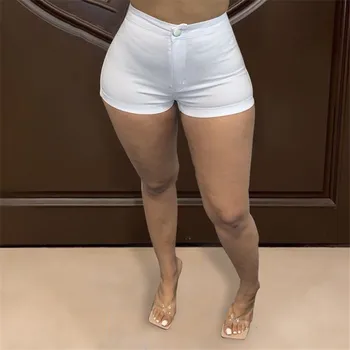 Karstā pārdošanas sieviešu vasaras bikses Sexy Izdilis augstu stiept plānas bikses, Modes slim fit hip bikses S-3XL piliens kuģniecība