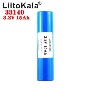 4gab LiitoKala 33140 3.2 v 15Ah lifepo4 litija baterijas 3.2 V Šūnas diy 12v 24v e velosipēds e-scooter power tools Akumulatora pac