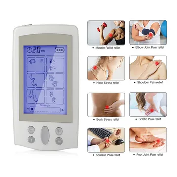 16 Veidiem Ķermeņa Masieris Vibrators Digitālo Massager Elektronisko Stimulators adatu Terapija Fizikālā Terapija Smart EMS Elektronisko Produktu