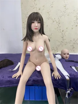157cm Nekustamā TPE Seksa Lelle Spilgti Seksīgas Krūšu Dobuma Love Lelle ar Metāla Skeletu Vīriešu Masturbācija Sexy Pieaugušo Rotaļlietas Lētu Produktu