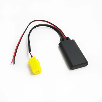 Biurlink Automašīnas Bluetooth Adapteri Bezvadu Audio Ligzda MINI ISO 6Pin Pieslēgvieta Aux-in Kabelis ForTwo 451 5351