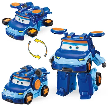 Jaunā Sezona 9 Lielas ABS Super Spārniem Deformācijas Gaisa kuģa Robots Rotaļlietas Darbības Rādītāji Transformācijas Auto Rotaļlietas