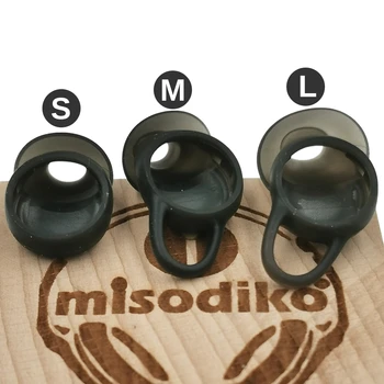 Misodiko Earbuds Eargels Auss Padomus Plantronics BackBeat Fit 3200/ 3100/ 2100/ 3150, BackBeat Fit/ Fit2 Bluetooth Austiņas