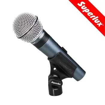 Superlux PRO248S vokālā dinamiskais rokas mikrofons piemērots uzstāšanos