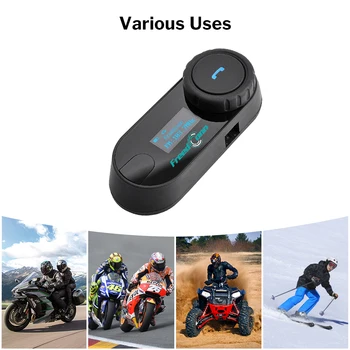 Deelife Ķivere Bezvadu Komunikāciju Motociklu Bluetooth Austiņas Brīvroku Komunikācijas Skaļruni, Moto Motociklu motociklu