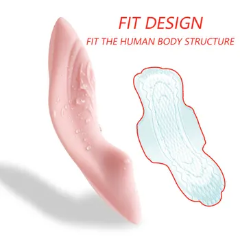 Neredzams Valkājamas Strapon dildo Klitora Stimulators ar Bezvadu Tālvadības Ūdensizturīgs Silikona Vibrators Biksītes ar seksu pāris