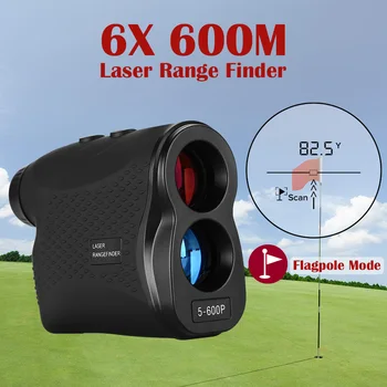 Boblov Laser Rangefinder 600M Distance Meter Lāzera Lineālu Digitālās Lentes Pasākums Rīku, Golfa Sporta, Medību, Aptauja