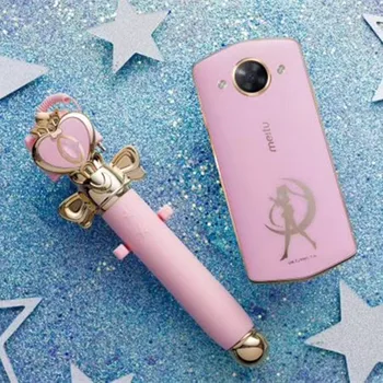 Anime Sailor Moon Crystal Burvju Nūjiņu Stick Stienis Selfie Stick Zvaigžņu Mēness Attēls Selfiestick Sieviešu Cosplay Aksesuārus Limited Edition Jaunas