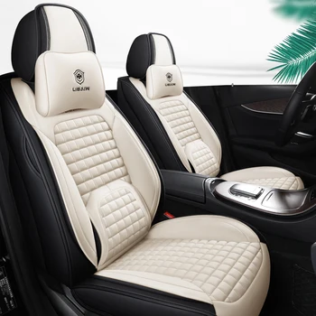 Pilns Pārklājums Eko-ādas auto sēdekļu pārvalki PU Ādas Automašīnu Sēdekļu Pārvalki Infiniti q30 q50 q60g kupeja q70 g25 g35 g37