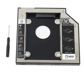 WZSM JAUNU 12.7 mm SATA 2 SSD HDD Caddy par Acer Aspire 5315 4720Z 3000 Cietā Diska Caddy