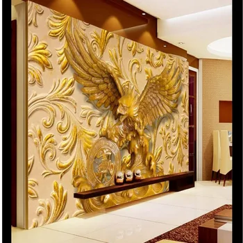 Beibehang sienu gleznojumi 3d tapetes murals TV fona tapešu moderns viesistabas papel de parede tapetes sienām 3 d