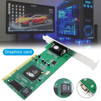 Galda Datoru PCI videokarte ATI Rage XL, 8MB VGA Video Kartes DATORU Aksesuāri, NK Iepirkšanās-