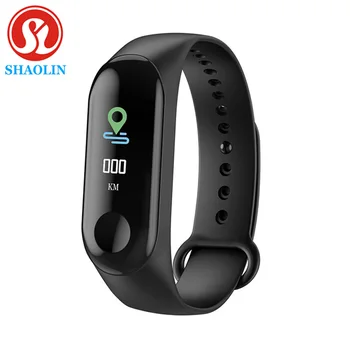 SHAOLIN Smart Joslā Bluetooth Sporta Fitnesa Tracker Smart Aproce Veselīgu Miegu asinsspiediens, Sirds ritma Monitors Smartband