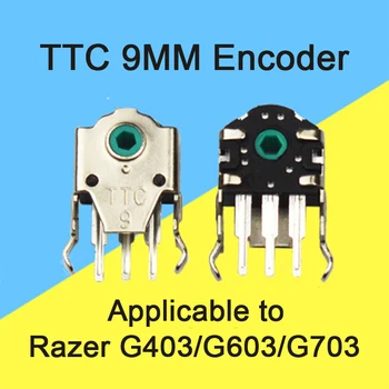 2gab TTC encoder par Razer G403/G603/G703 steelseries sensei raw xai 9mm zaļa core peles ritenīti encoder
