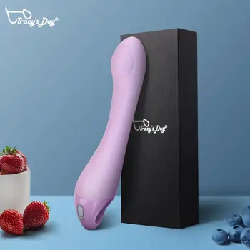 Tracy Suņu seksa rotaļlietas Penis G Spot Vibrators Pulsator Ar Dual Motori 5 Pulsācijas&10 Vibrācijas Modeļi, Bendable Pirkstu Formas