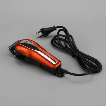 Rievots elektriskie matu clipper profesionālās vadu matu trimmeris samazināt matu griezējs matu griešanas mašīna frizētava instruments pielikumu 4 ķemme