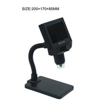 600X LCD Digitālo Mikroskopu, Mikroskopi Endoskopu Lupa Fotokameras 1080P 8LED Portatīvo 4.3