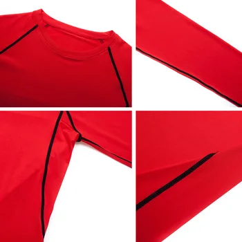 Vīriešu Sporta zālē Darbojas uzvalks tīrtoņa krāsu MMA taktiku T-krekls + zeķes + Sporta bikses 3 Gab Tracksuit rashgard Vīriešu Īsās Skriešanas tērps