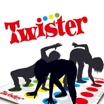 Āra Fun galda Spēles Twisters Iekštelpu Rotaļu Pagriežot ķermeņa Bērniem Pieaugušo Sporta Interaktīvo Ģimenes Draugs Puse Rotaļlietas