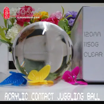 120mm 4.7 Collu Akrila Crystal Sazinieties Žonglē Bumbiņas (12cm, 1150g pa Kreisi), Rotaļlietas, Dāvanas Fengshui, Fotografēšana, Dekorācijas, Dekorēšana