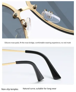 Klasiskās Steampunk Saulesbrilles Dāmas Vīriešu Zīmolu Dizains Retro Kvadrātveida Metāla Rāmja Saulesbrilles Sievietēm, Vīriešiem Augstas Kvalitātes UV400