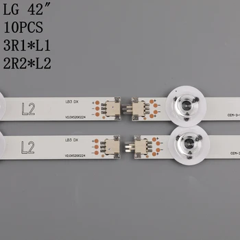10Pcs x LED Apgaismojums par LG 42