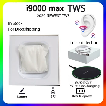 JAUNU I9000max TWS Austiņas Bezvadu Bluetooth Austiņas Hi-Fi Stereo Earbuds Pk I9000 Pro Tws I90000 I99999 Pro Tws Austiņas