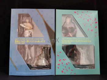 18 cm JoJo Dīvaino Piedzīvojumu Rīcības Attēls Bruno Bucciarati Giorno Giovanna Attēls Pildspalvu PVC Kolekcionējamus Modelis Rotaļlieta Dāvana