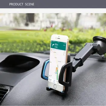 Auto Telefona Turētājs 360 Grādu Rotējoša Auto piesūcekni Leņķis Smart Tālrunis, Auto Telefona Turētājs GPS Turētājs