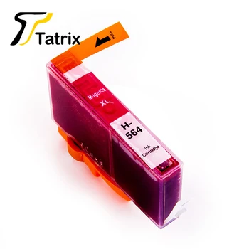 Tatrix 4PK Par HP564XL Par HP564 Printeri Tintes Kārtridži HP C5324 C5370 C5373 C5380 C5383 C5388 C5390 5525 6510 6512 C410a