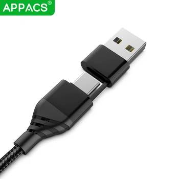 APPACS 3IN1 4IN1 Mikro USB Kabeli Fast Charger 5V2.A 3FT Datu Sinhronizācijas, Uzlādes Kabelis Maskēties Pītā Mobilais Tālrunis, Kabeļu Vairumtirdzniecība
