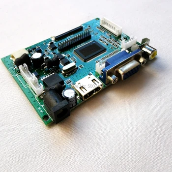 Fit LP101WH1 (TL)(B1)/(TL)(B2)/(TL)(B4)/(TL)(B5) 1366*768 40-Pin LED LCD paneli, 2AV VGA LVDS displeja vadības disku, atmiņas kartes komplekts