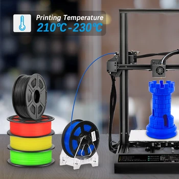 SUNLU S TAA 3D Pavedienu 1kg 3D Printeri Jaunas Ielidošanas 1,75 mm TAA Pavedienu Spilgtu Krāsu 3D Drukas Materiālu SPLA 2gab/komplekts