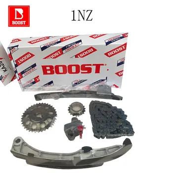 BOOST Timing Chain Kit Komplekts Remonts Fit Motora 1NZ 1NZ-FE KA28 13506-21020 Toyota Scion Geely NZE121 NHW20 NCP5#