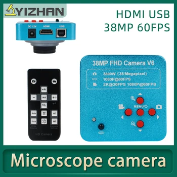 YIZHAN 38MP USB HDMI Laboratorijas Rūpniecības Elektronisko Digitālu Mikroskopa Kameru, Bioloģisko Stereo C-Mount Kameru ar Mīkstlodi