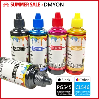 DMYON PG545 CL546 Printeri Tintes Uzpilde Tintes Pudele aizstāt Canon Pixma MG2950 MG2550 MG2500 MG3050 MG2450 MG3051 MX495