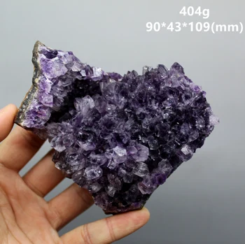 LIELS! Dabas Urugvajas ametists kopas minerālu paraugu Kvarca Akmeņi un kristāli, Dziedniecība crystal