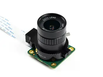Waveshare 6 mm Platleņķa Objektīvs Aveņu Pi Augstas Kvalitātes Kamera