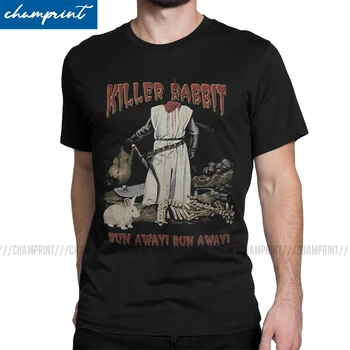 Killer Trušu Palaist Prom, T-Krekli Vīriešiem Monty Python, un Svētais Grāls Artūra Melnais Bruņinieks Vintage Tee Kreklu Unikālo T Krekls