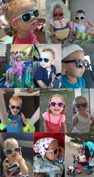 2019 Jaunu Spoguli Bērniem Saulesbrilles ar Lietu Zēni Meitenes Polarizētās Silikona Drošības Saules Brilles Dāvana Bērniem, Bērnu UV400 Gafas