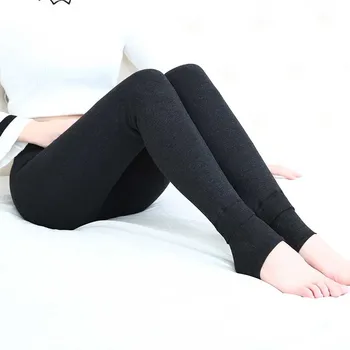 500g Ziemas Legingiem Samta Gadījuma Legging Jaunas, Augsti Elastīgs Sabiezēt Dāma ir Silts Melnas Bikses Skinny Bikses Sieviešu Zeķes