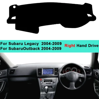 2 Slāņi, Automašīnu Iekšējais Vāks Subaru Legacy Outback 2004 2005 2006 2007 2008 2009 Pret-Slīdēšanas Paklājiņš Paneļa Saulessargs Pad Dashmat