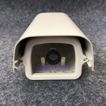 Iekštelpu Āra Videonovērošanas Drošības CCTV Kameras Korpusā Putekļi Aizsargātu Gadījumā ar ABS Plastmasa Regulējami Sienas Stiprinājums