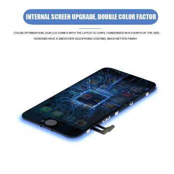 AAAAA Ekrāns LCD iPhone 6s 6 7 8 Plus LCD Displejs Priekš iPhone 5 5S SE Ekrāna Asamblejas Digitizer Ar 3D Touch LCD Nomaiņa