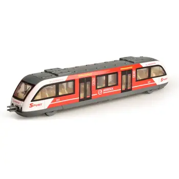 1:64 Magnētisko Pull Atpakaļ Sakausējuma, kas Saistīti Metro Metro Sliežu ceļa Vilcienu Sakausējuma Modeļa Rotaļlietu 77HD