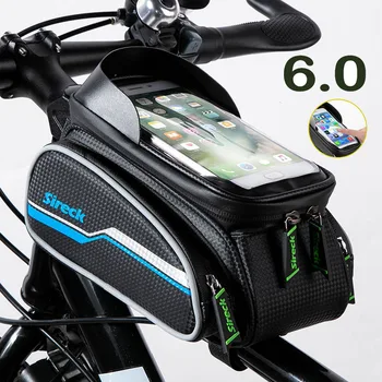 Sireck Road Bike Velosipēdu Somas Atstarojošs Ūdensnecaurlaidīgs Velo Top Priekšā Cauruļu Rāmi, Somas 6.0 collu Touch Screen Telefonu Gadījumā