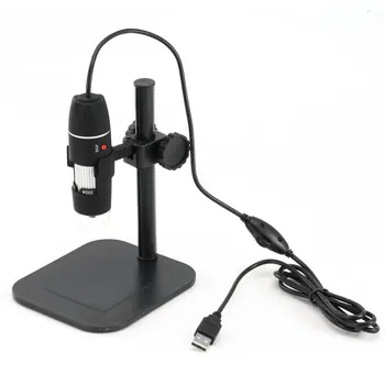 USB Electronics Digitālo Mikroskopu 50 līdz 500 X Palielināmo Elektronu Bioloģisko Endoskopu, Iebūvēts Led Apgaismojums ar Skavu un CD