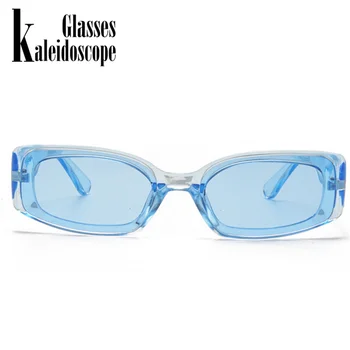 Jauno Modes Vintage, Saulesbrilles Sieviešu Zīmola Dizainere Retro Sunglass Taisnstūri, Sieviešu, Saules Brilles UV400 Objektīvs Eyewears